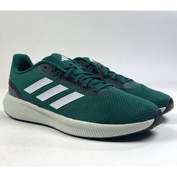 Adidas Runfalcon 3.0 Mens Size 11 Green White Sneakers Shoes Running IE0736 - Picture 2 of 10